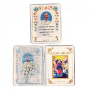 El Santo Ros. Papa Francisco Mini Decima