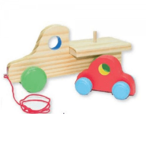 Juguetes - Camioneta Con Auto