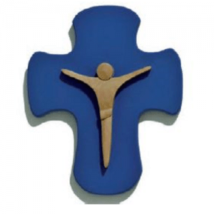 Cruz Mariápolis Color/Celeste