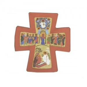 Cruz De La Ascención Mediana (17x14cm)