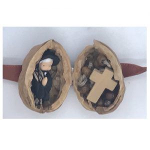 Nuez Porta-Denario Santo