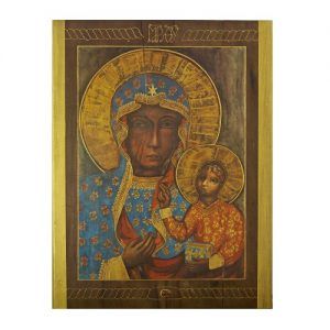 Nuestra Señora de Czestochowska - Polonia (37x48cm)