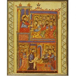 Ic- Lavatorio de los pies y la Última Cena (s.XV)