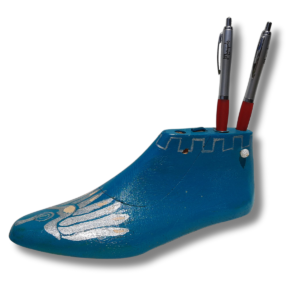 Horma zapato intervenida - lapicero - 2