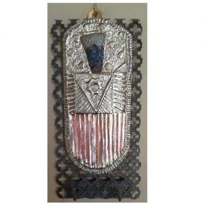 porta Llavero, hierro, aluminio y CD - 6