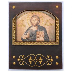 Cristo Tierra De Los Vivientes (20x25cm)