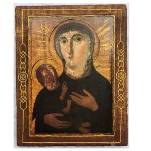 Virgen Del Consuelo De S. María Nueva, Roma (20x25cm)