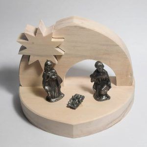 Pesebre santo de álamo