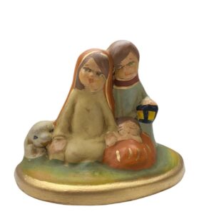 Nacimiento con farol sola pieza